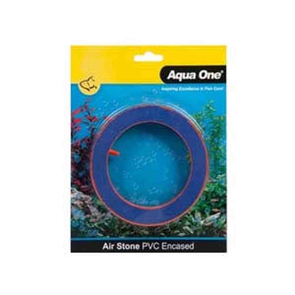 Aqua One Air Stone PVC Encased Beauty Round 12.5cm (10150)