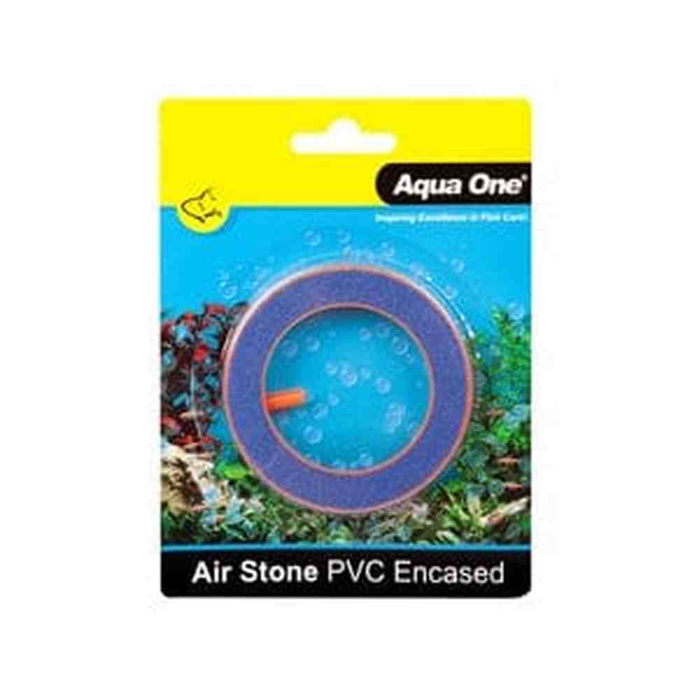 Aqua One Air Stone PVC Encased Beauty Round 7.5cm (10149)