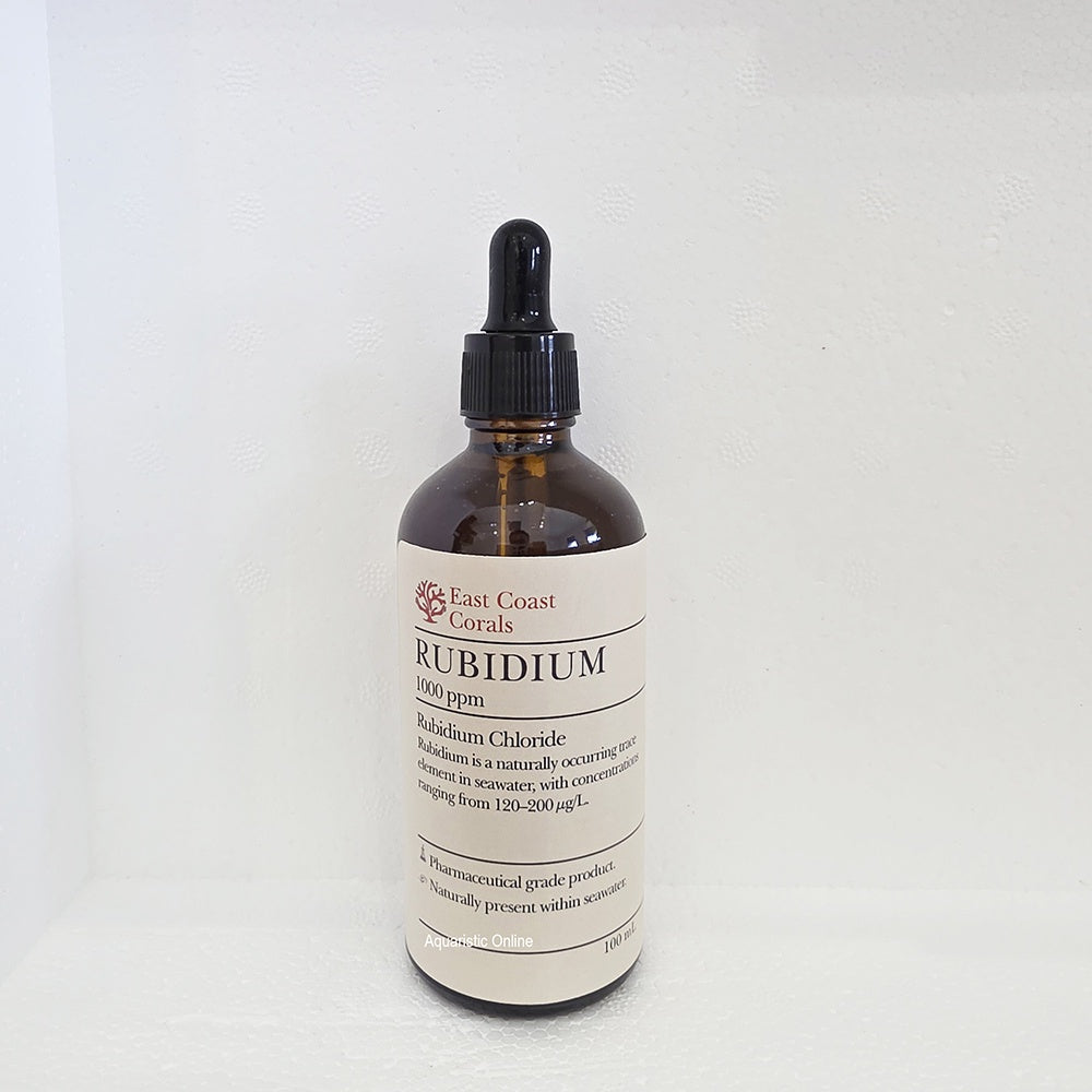 East Coast Corals Rubidium 100ml bottle