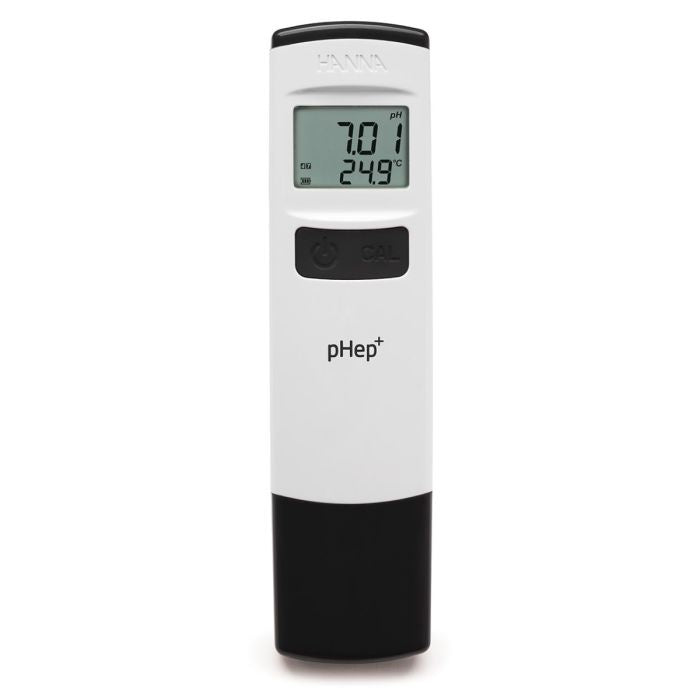 Hanna pHeP+ Waterproof Pocket pH Tester with 0.01 pH Resolution (HI98108)