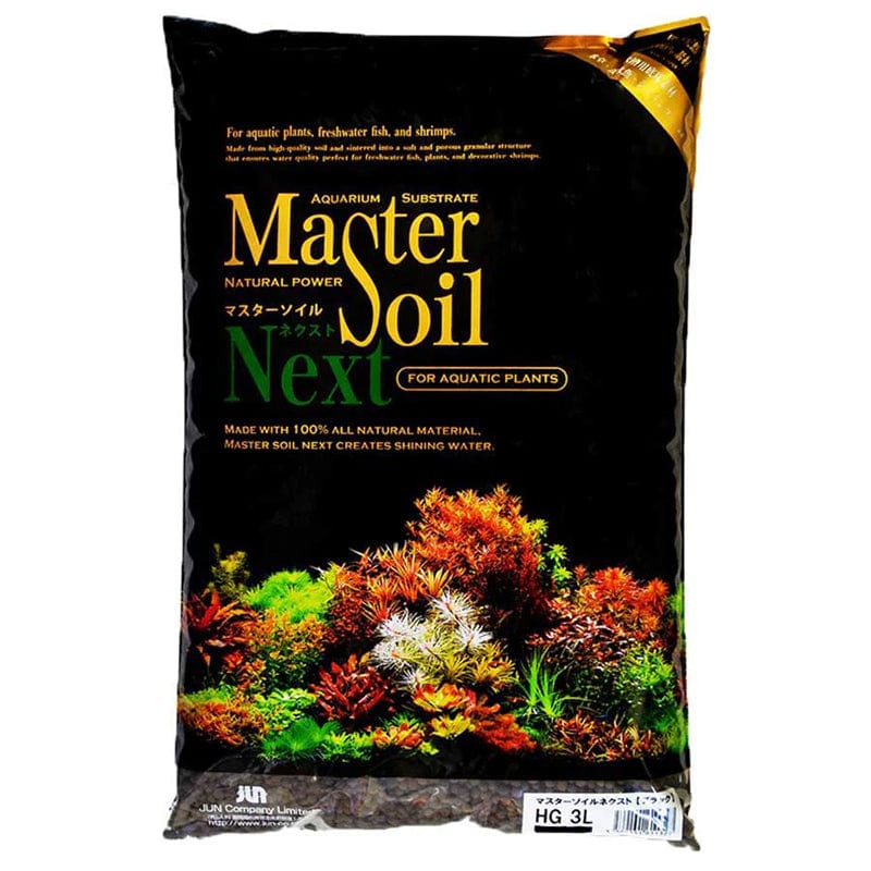 Master Soil Black 3L powder substrate for planted aquarium