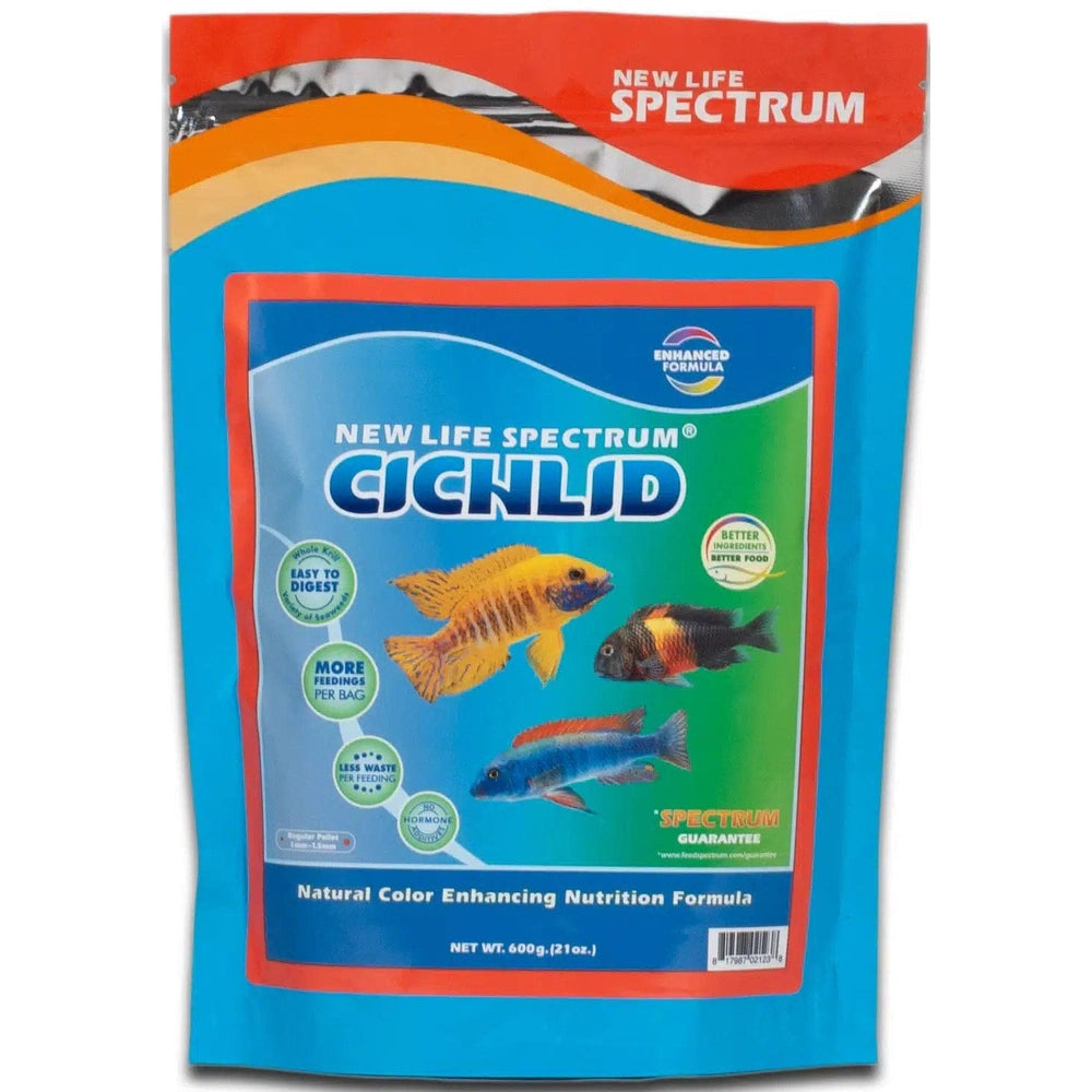 New Life Spectrum Cichlid Regular Sinking 1.0-1.5mm 600g