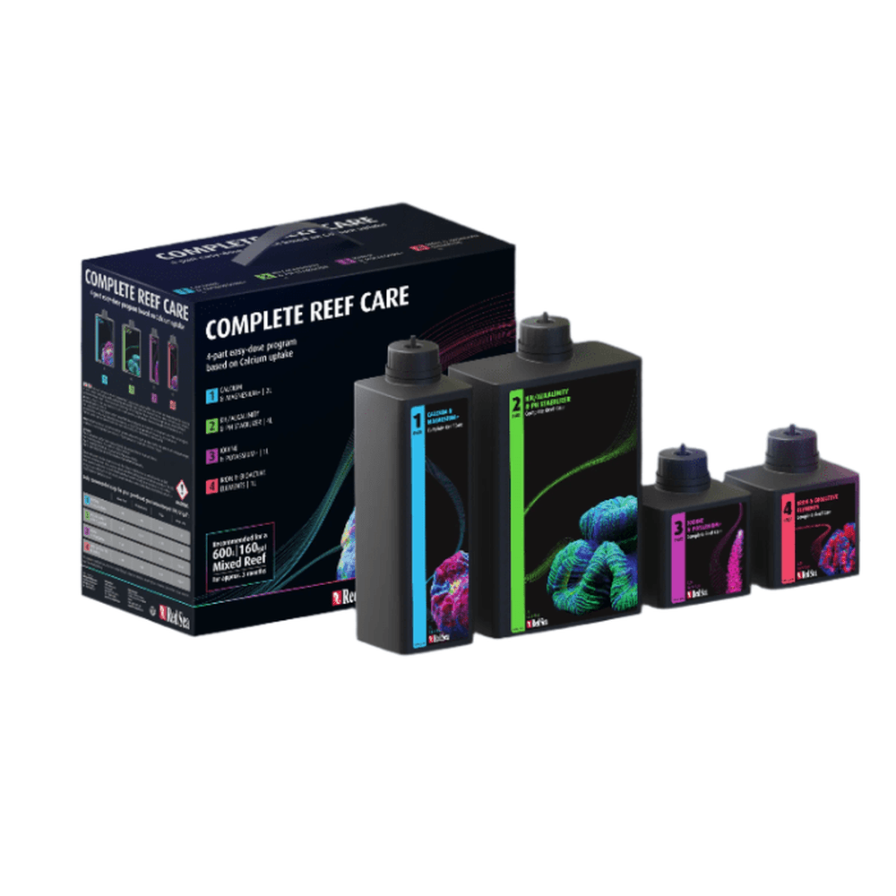 Red Sea Complete Reef Care - 4 Part Program (For 600L Tank)