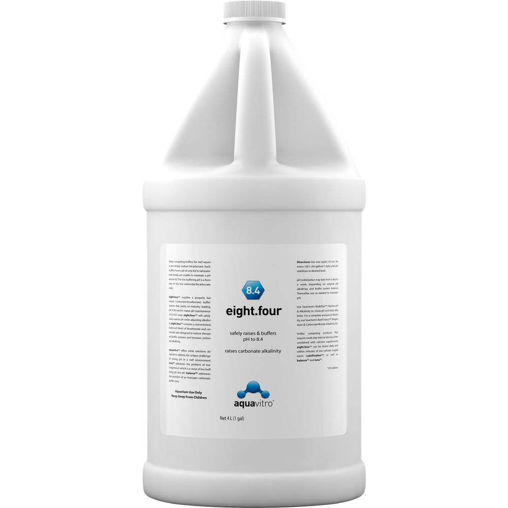 Aquavitro Eight.four 4L marine buffer for raising pH and alkalinity