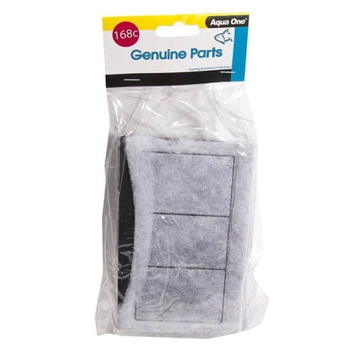 Aqua One Filter Media Carbon Cartridge 2pk - Lifestyle 127 (168c)