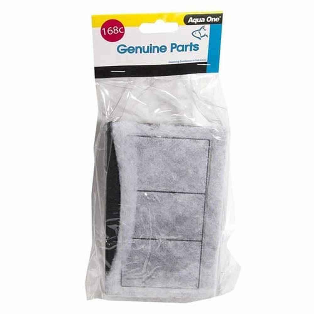 Aqua One Filter Media Carbon Cartridge 2pk - Lifestyle 127 (168c)