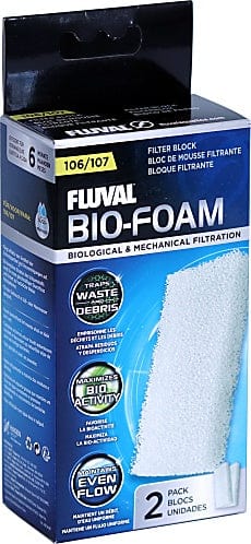 Fluval Foam 106/107 (2) fits 04/05 series