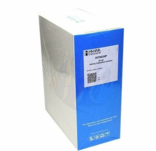 Hanna Marine 35 ppt Salinity Calibration Solution Sachets (25 x 20 mL)