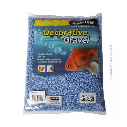 Aqua One Gravel Metallic Blue 2kg