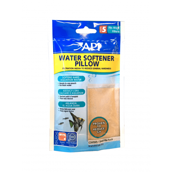 API Water Softener Pillow for aquarium water hardness reduction