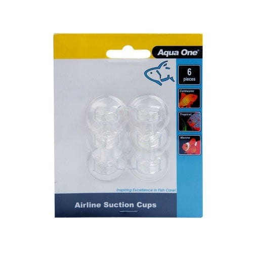 Aqua One Airline Suction Cups 6pk