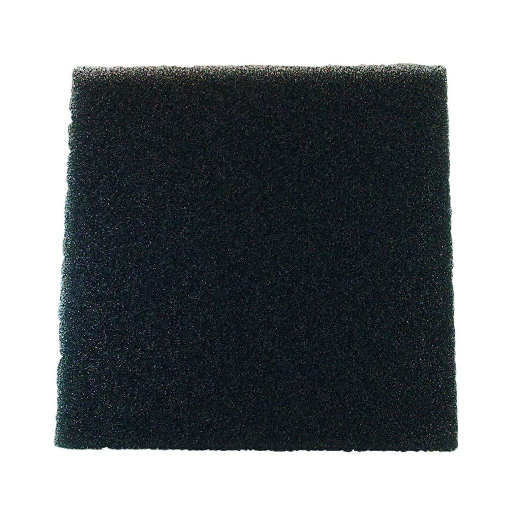 Coarse black sponge 38×38cm for mechanical and biological pond or aquarium filtration