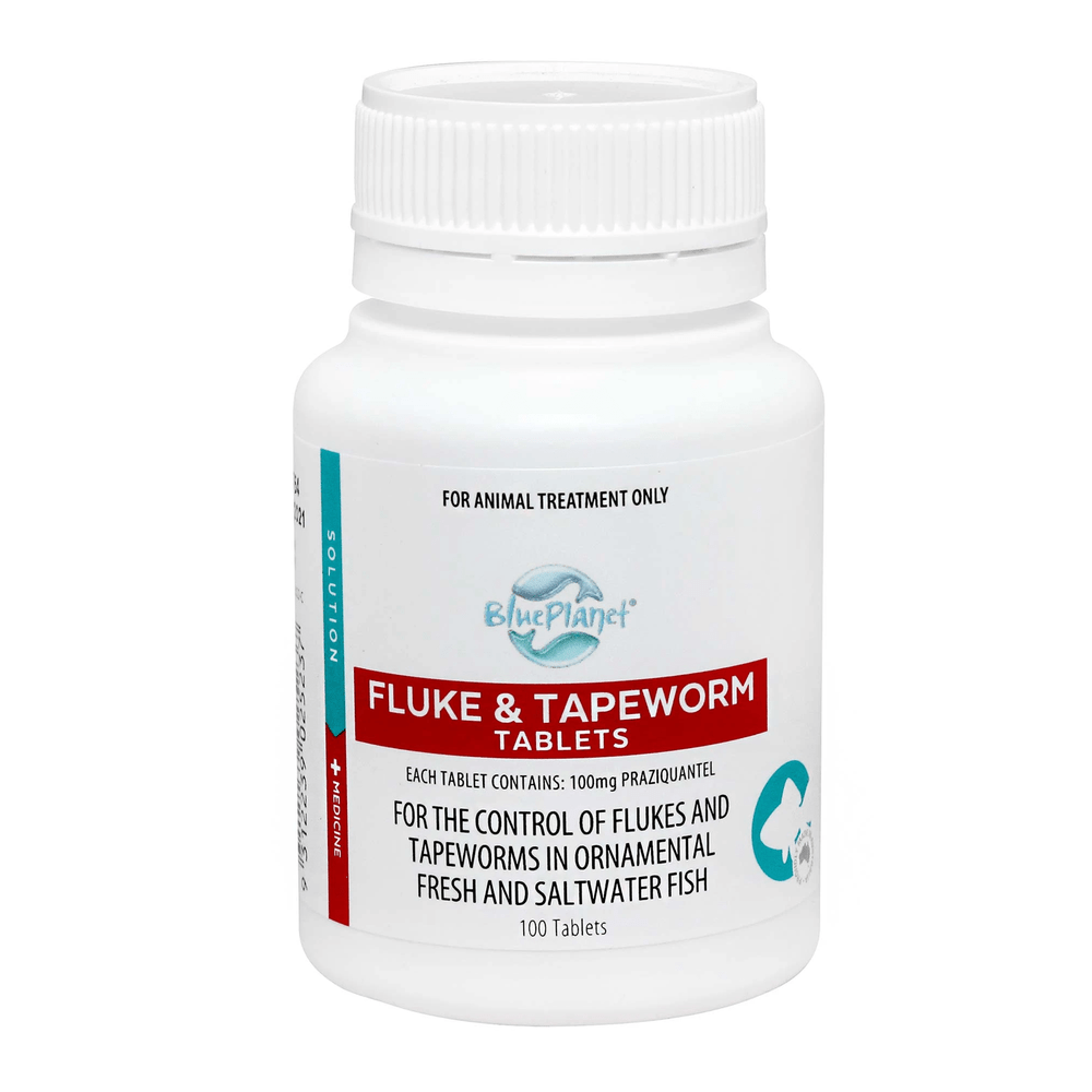 Blue Planet Fluke & Tapeworm 100 Tablets