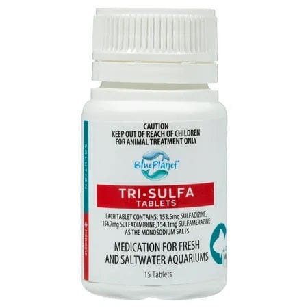 Blue Planet Tri Sulfa 15 Tablets