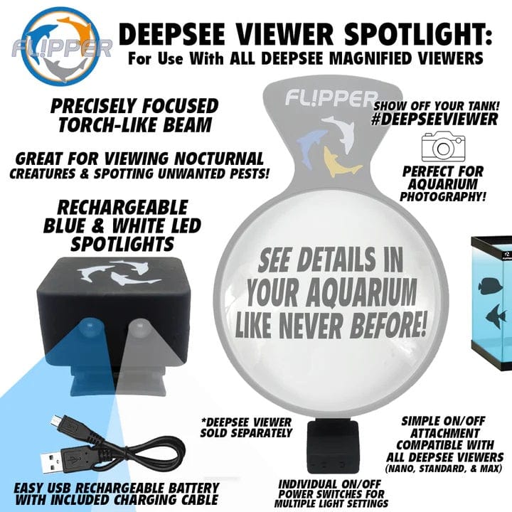 Flipper Rechargable LED Spotlight