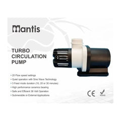 Mantis Turbo DC Aquarium Pump 20000