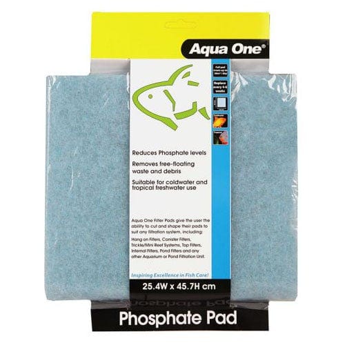 Aqua one discount filter pads