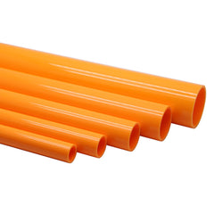 Sanking DIN UPVC Pipe - 50mm DN40 1 1/2" (Orange)