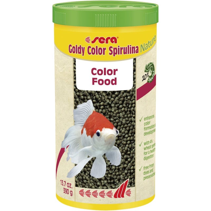 Sera Goldy GranColor Spirulina Goldfish Flakes Food