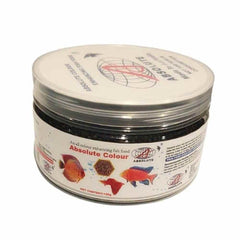 Absolute Color Enhancer 2mm Pellet 150g – floating fish food for vibrant color