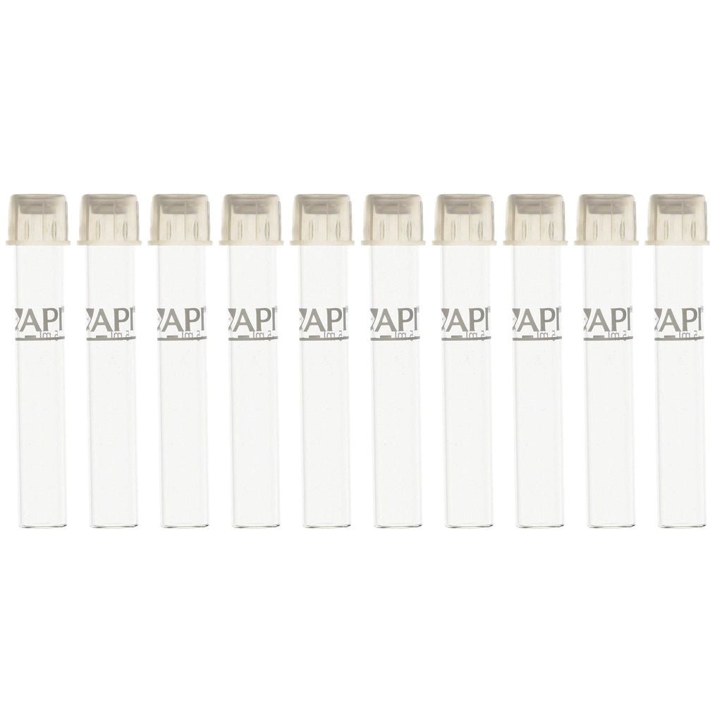 API 24-pack test tubes with caps for aquarium water testing