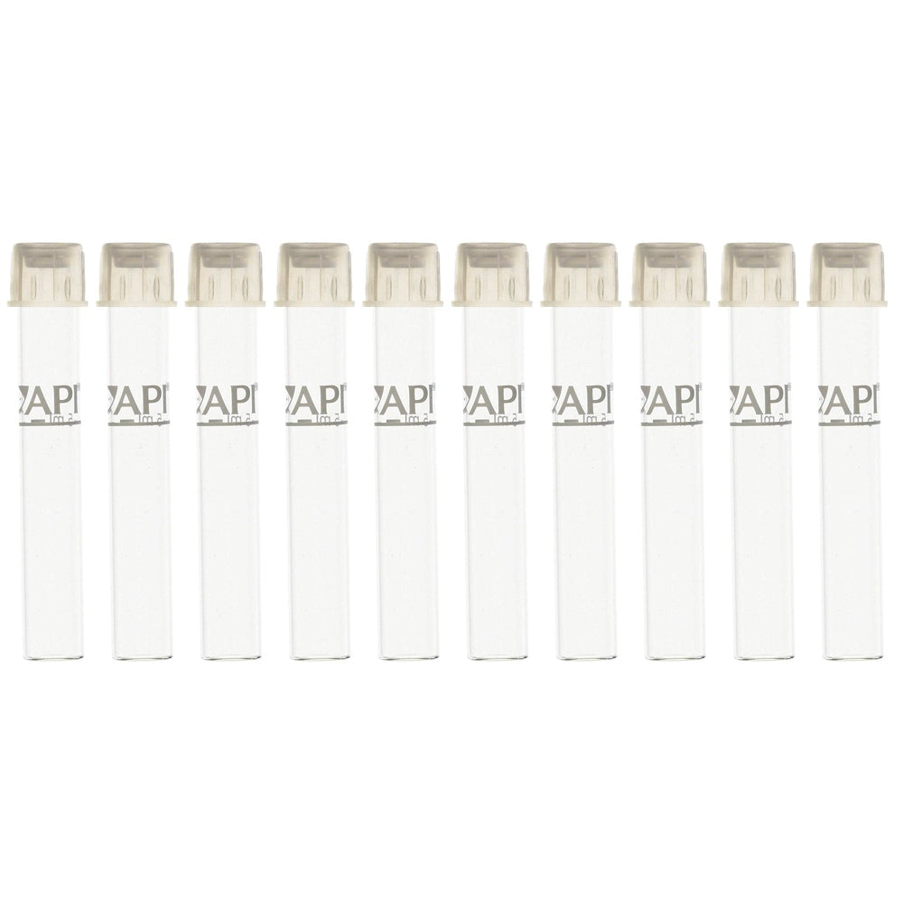 API 24-pack test tubes with caps for aquarium water testing