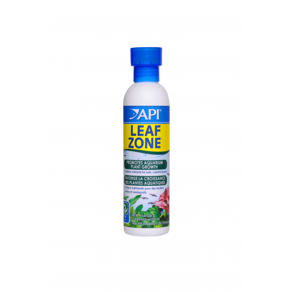 API Leaf Zone 237ml aquarium plant fertilizer with iron and potassium for vibrant leaves
