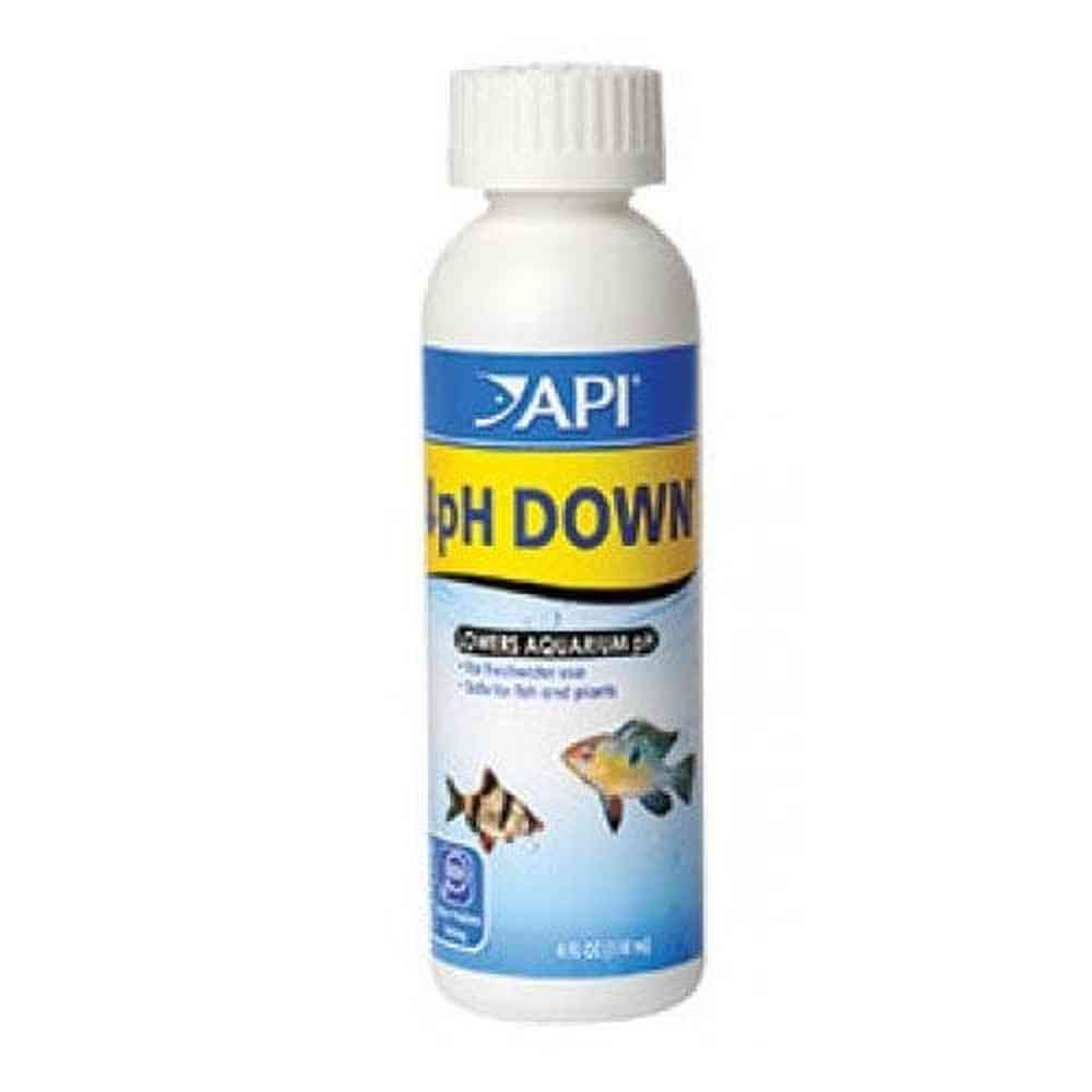 API pH Down 118ml bottle for freshwater aquariums