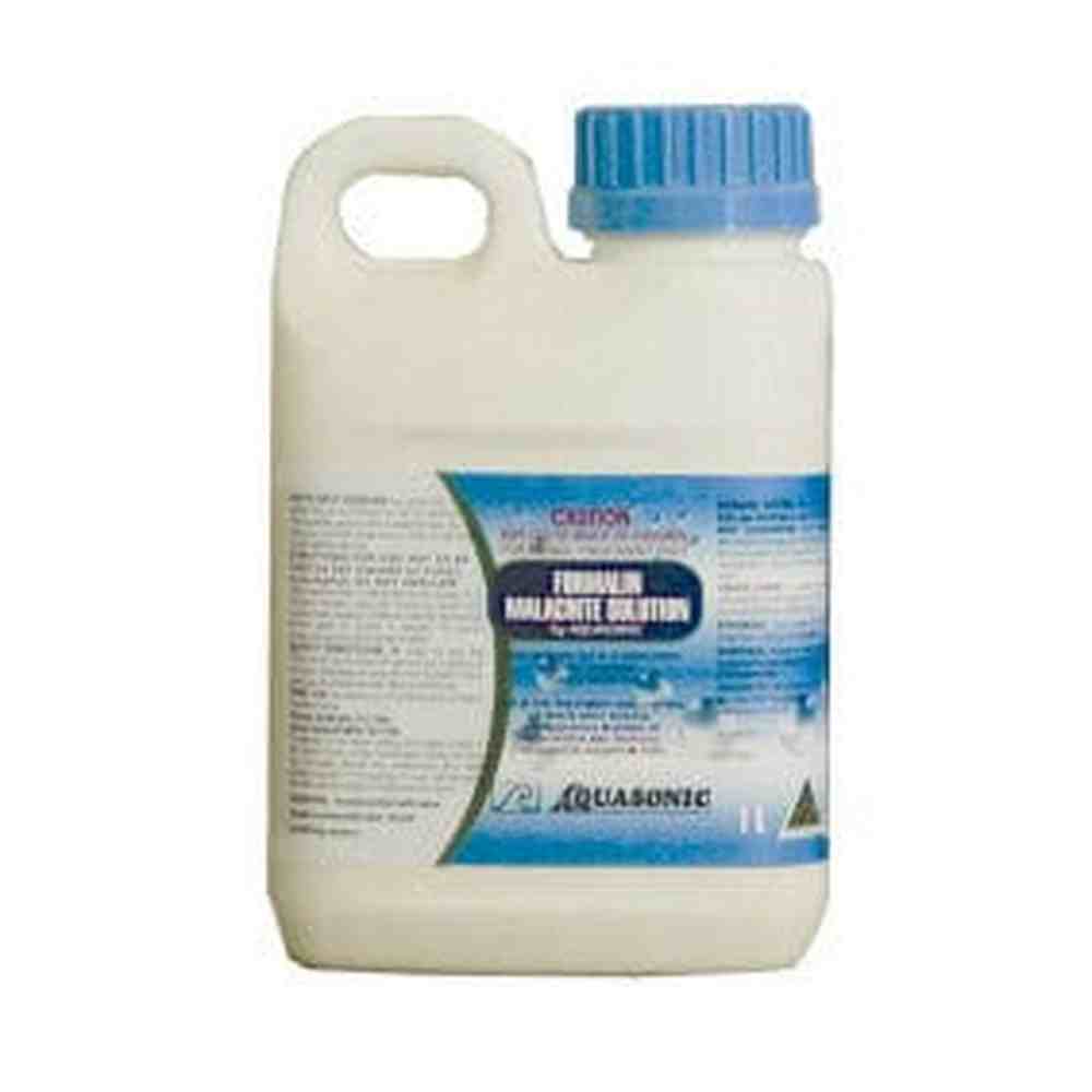 Aquasonic Formalin Malachite 1L – aquarium whitespot and parasite treatment
