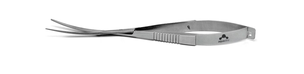 Aquavitro Curved Spring Shears 15cm stainless steel for aquascaping