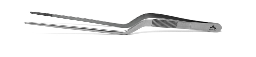 Aquavitro Double Curved Forceps stainless steel tool 22cm