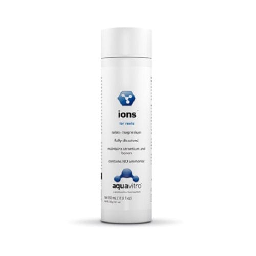 Aquavitro Ions 350ml magnesium supplement bottle for reef tanks