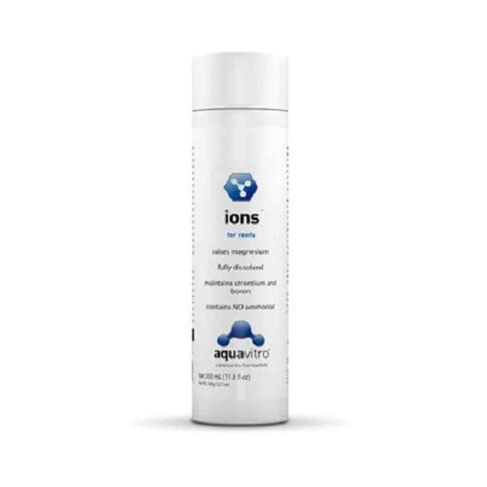 Aquavitro Ions 350ml magnesium supplement bottle for reef tanks
