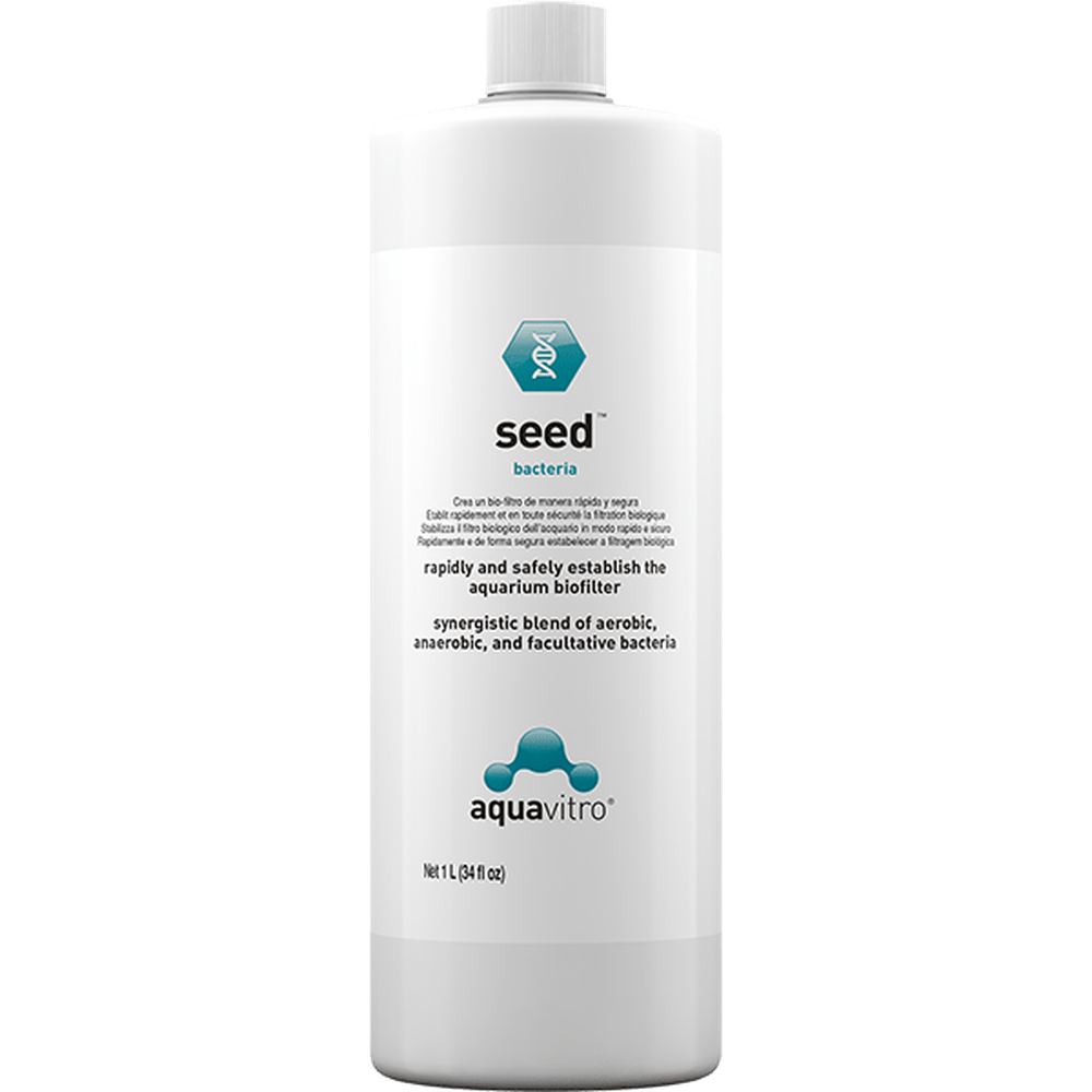 Aquavitro Seed 1L – Biofilter starter for freshwater and marine tanks