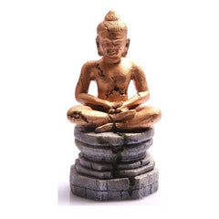 Aqua One Ornament Gold Meditating Budha 9x8.5x17.5cm (36853)