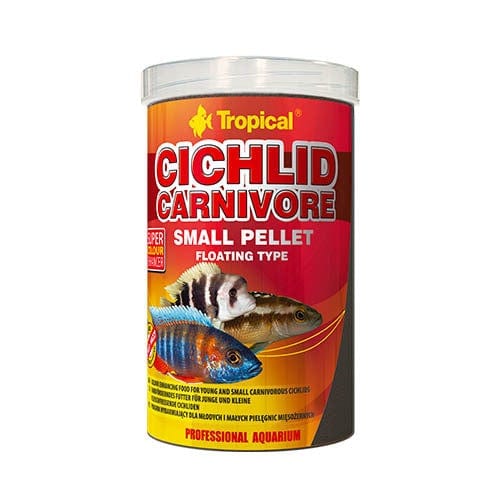 Tropical Cichlid Carnivore Small Pellet 1000ml 360g