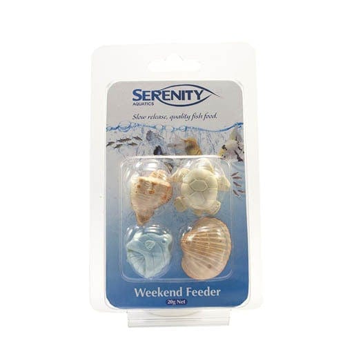 Serenity Weekend Feeder 4 Pack 20g