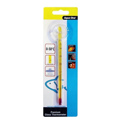 Aqua One Thermometer Glass Premium 15cm