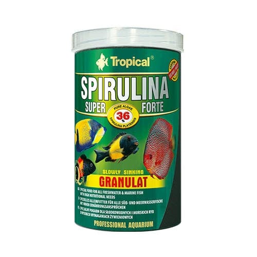 Tropical Super Spirulina Forte Granulat 250ml 150g Aquaristic Online