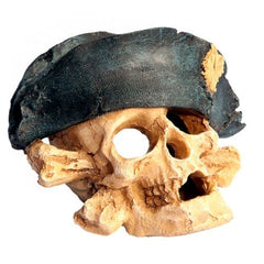 Aqua One Ornament Skull with Hat (36789)