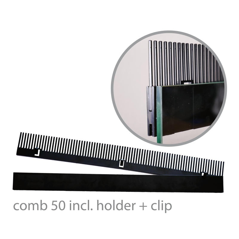 Aqua Medic Overflow Comb 50 (Including Holder & Clip)