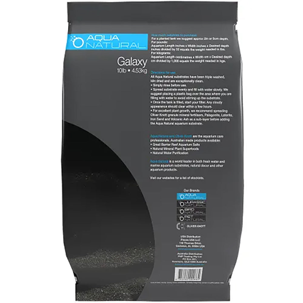 Aqua Natural Galaxy Sand 4.5kg Back Photo