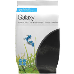Aqua Natural Galaxy Sand 4.5kg black sparkling aquarium sand substrate