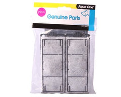 Aqua One Filter Media Carbon Cartridge 2pk 196c - HFX 70 100 150 200