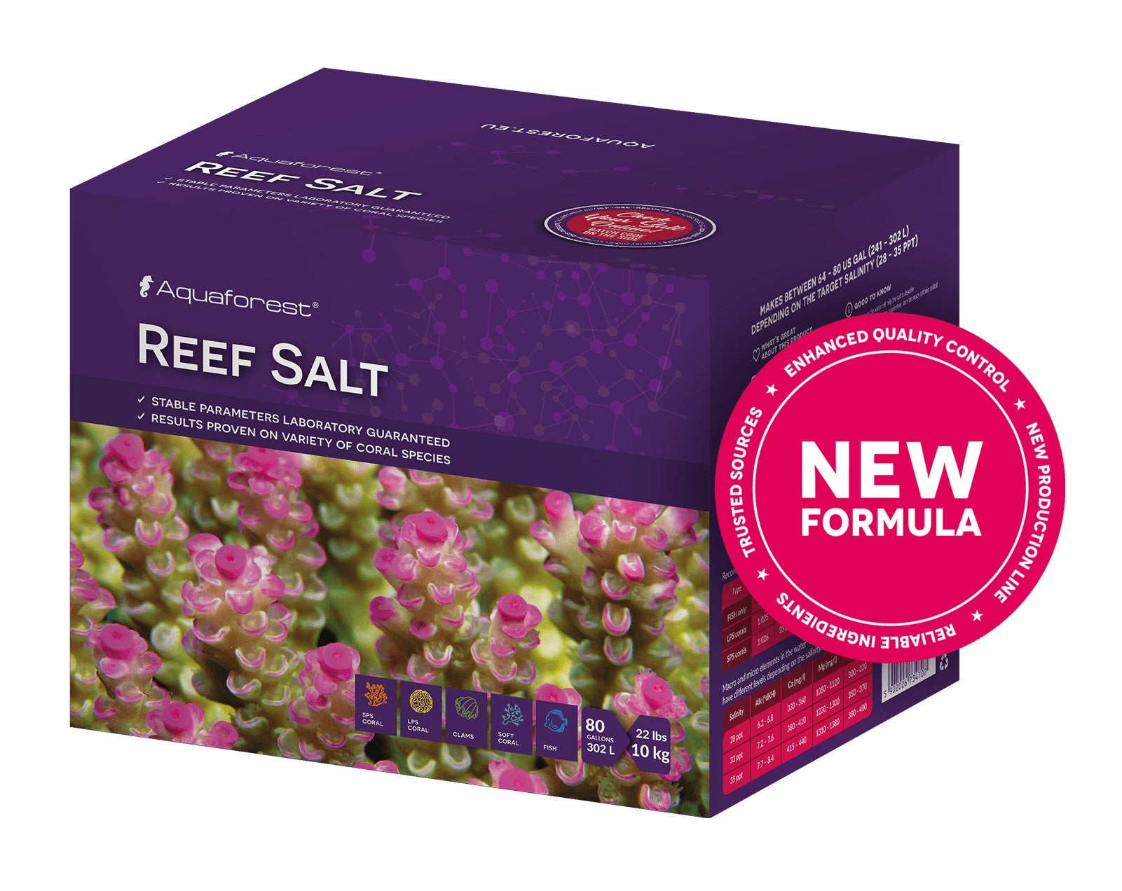 Aquaforest Reef Salt - 10kg Box