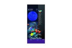 Aquarium Systems Mega Media Filter Wool - Coarse 500g (Blue)