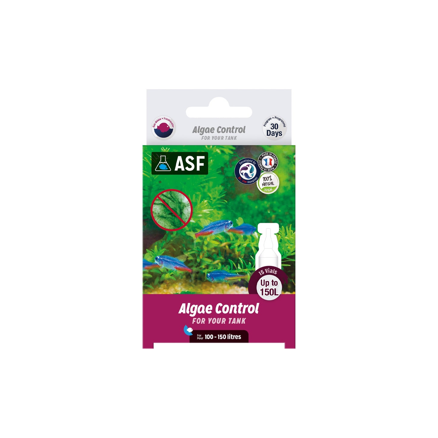 Aquarium Systems Unidose Algae Control - Freshwater 150L
