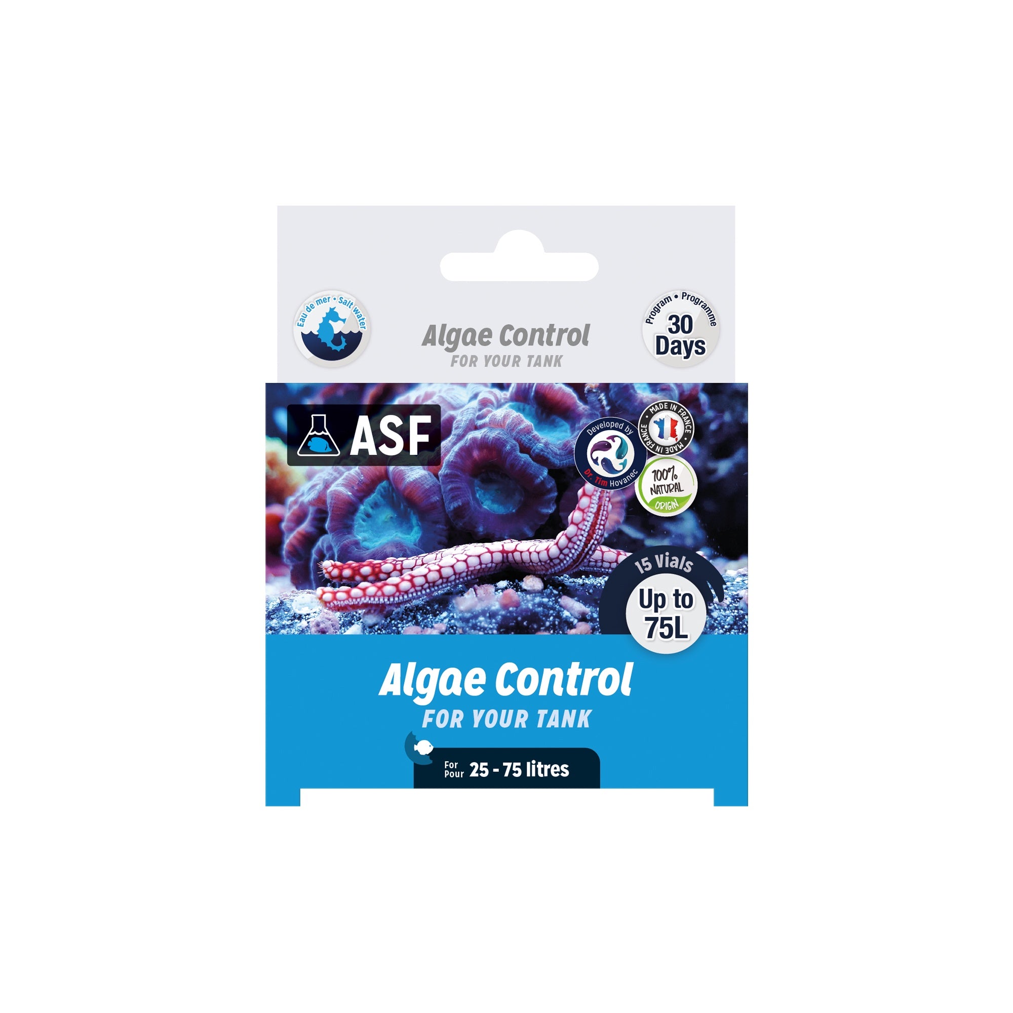 Aquarium Systems Unidose Algae Control - Marine Nano 75L