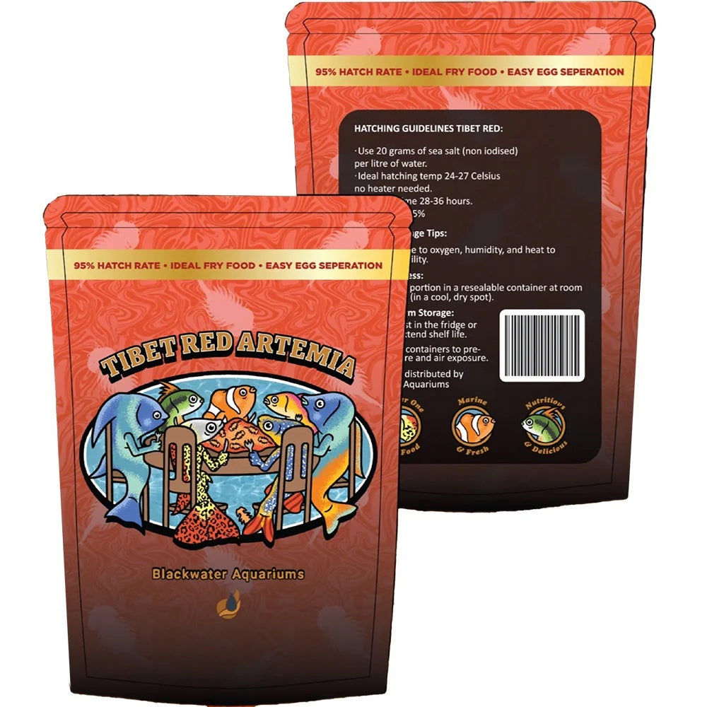 Blackwater Brine Shrimp Eggs - Tibet Red Eggs (Artemia) 50g