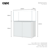 Cade River S2 1200 (RV-1200)- White